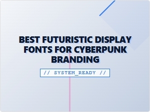 Cyberpunk Branding's Top Futuristic Display Fonts